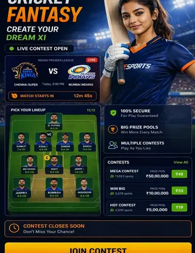 5567 (5567 app) fantasy cricket & matchday visual 3